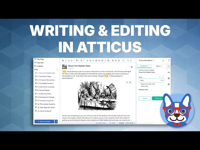 Writing & Editing in Atticus [Tutorial]