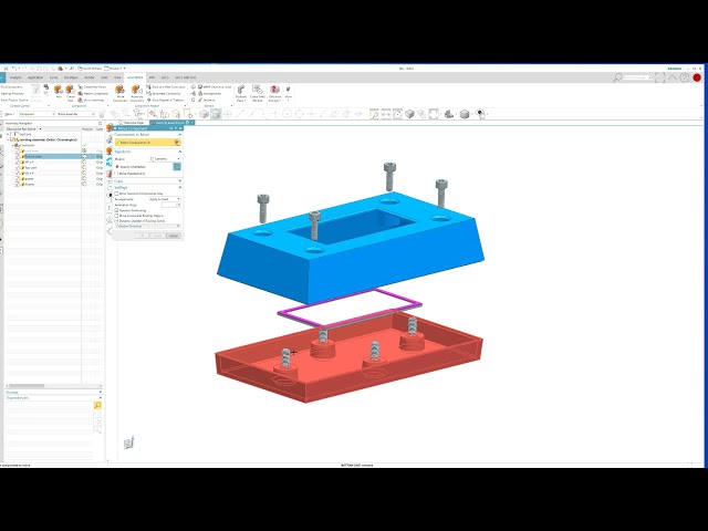 Siemens NX Advanced Tolerance stack up analysis using amazing plug in