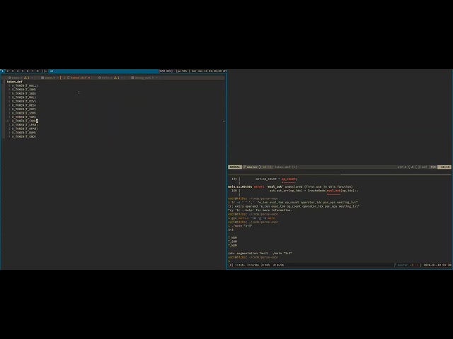 Example of compiler assisted refactoring