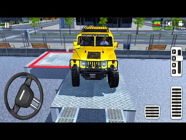 New Hummer H1 Jeep Parking Simulator 🚙 INSANE SUV Parking Challenge Level- Car Game Android Gameplay
