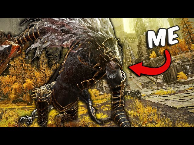 Beating Elden Ring (and Every Demigod), but I'm Actually Maliketh