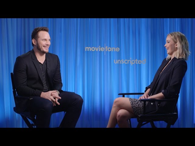 'Passengers' | Unscripted | Chris Pratt, Jennifer Lawrence