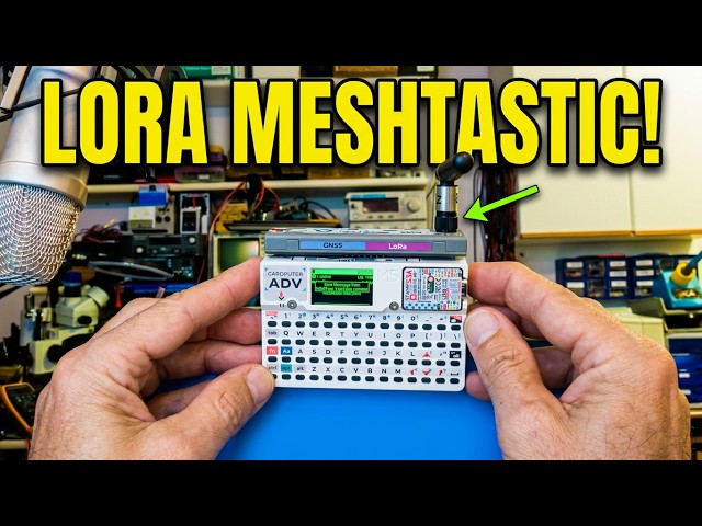 💬 Meshtastic on Cardputer ADV: LoRa messaging without a smartphone!