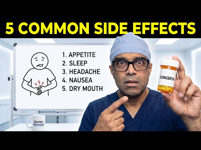 Starting Concerta? These 5 Side Effects Are Most Common | Methylphenidate