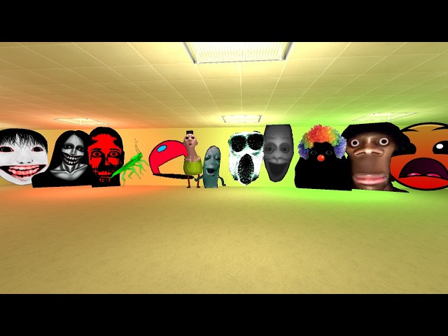 plankton selena delgado kushika tapakh habibi & more nextbots in backrooms snpc #snpc