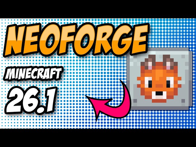 Install NEOFORGE for Minecraft 26.1 ✅