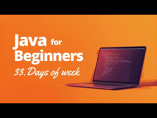Days of the Week Program in Java | Easy Java Coding Question