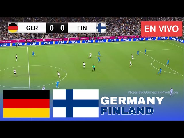Germany vs Finland | International Friendly 2026 Match PES 2021 Simulation
