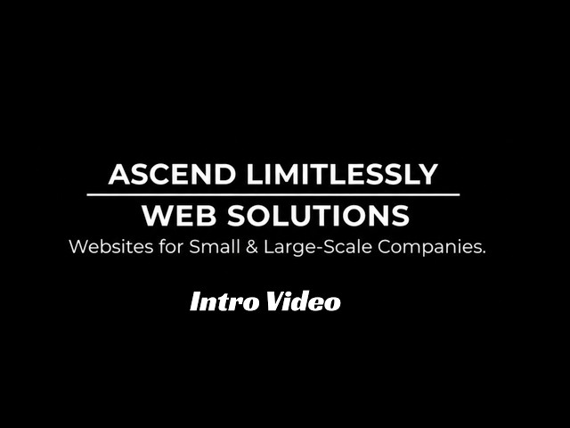 Ascend Limitlessly | Web Development, AI & Tech