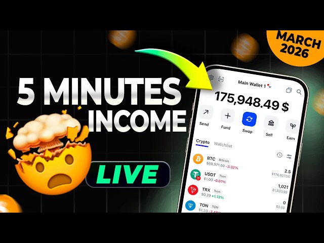 Earn Free Crypto Online 💰 5 Minute Crypto Test | No Investment