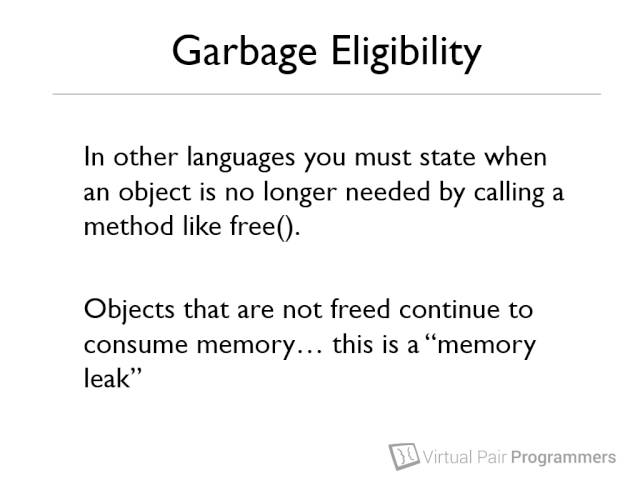 Garbage Collection - part 4 of Java Memory Management