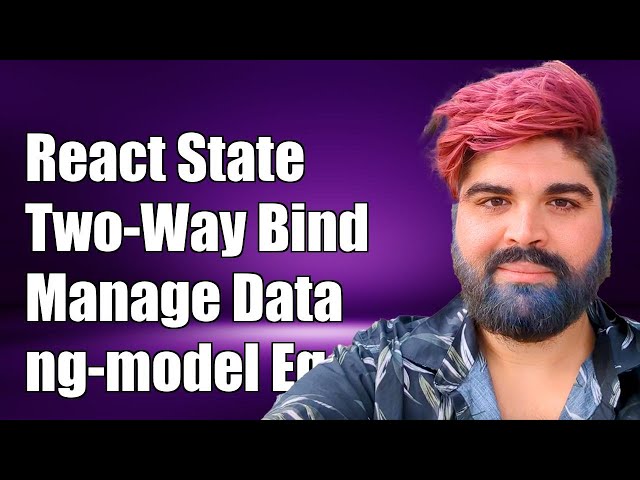React Equivalent to ng-model: Managing State and Two-Way Data Binding