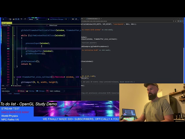 Game Engine Development. OpenGL Beginners Tutorials (LearnOpenGL.com!)
