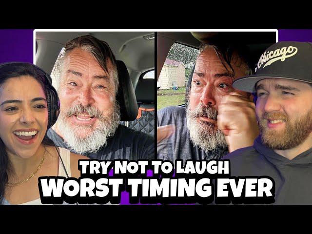 Worst Timing Ever | HE SCREAMED LIKE A GIRL!! | Try Not to Laugh Challenge (Reaction)