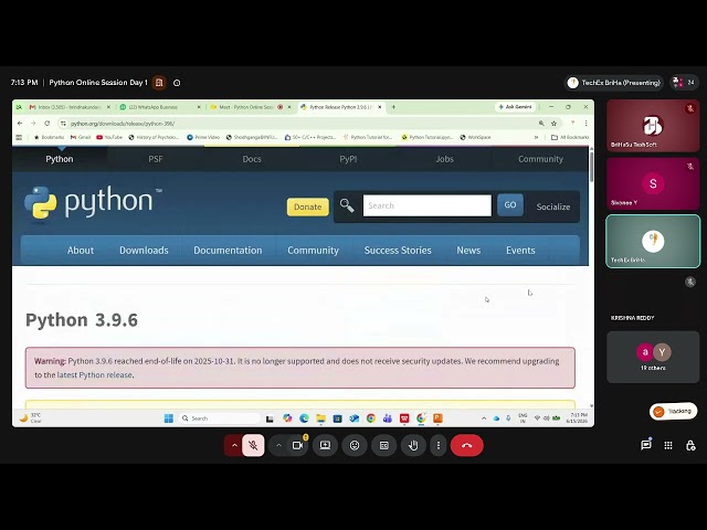 Python Online Session Day 1 part2