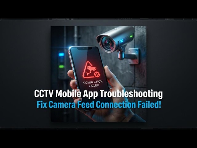CCCTV Mobile App Troubleshooting: Fix Camera Feed Connection Failed!