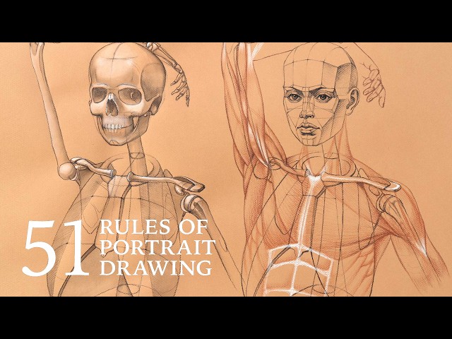 Tutorial: How to Draw Realistic Portraits using 51 Rules