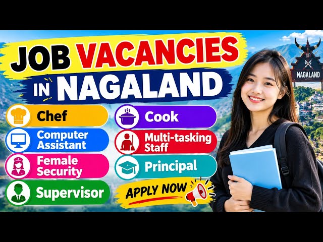 Latest Job Vacancies in Nagaland - 16 September 2026