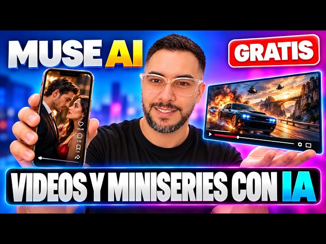 Create FREE VIDEOS and MINISERIES with MUSE 🤯 NO RESTRICTIONS!