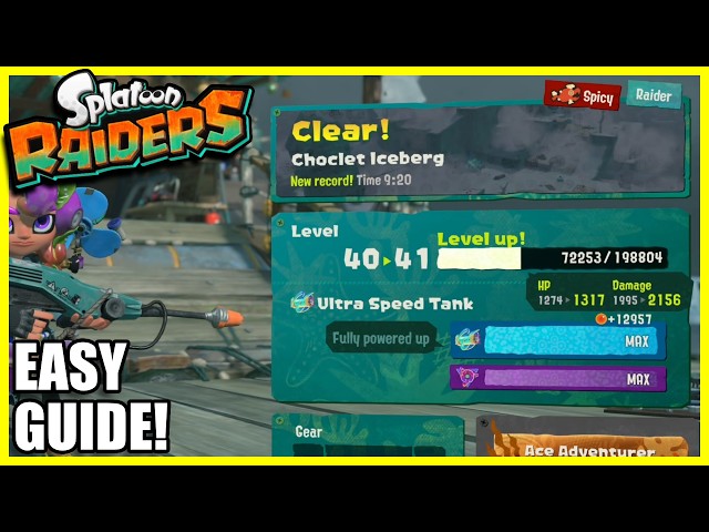 Splatoon Raiders | Choclet Iceberg SPICY RAID Easy Guide