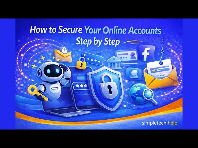 How to Secure Your Online Accounts (Step-by-Step Guide) | SimpleTech Help