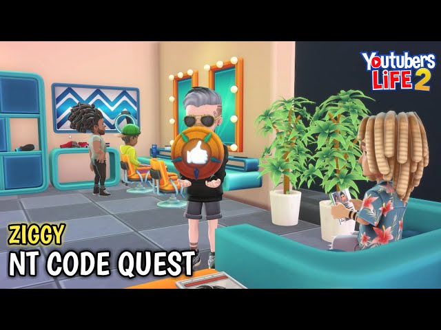 Ziggy NT CODE, 5 Instalife To Ziggy! - Youtubers Life 2 #Quest