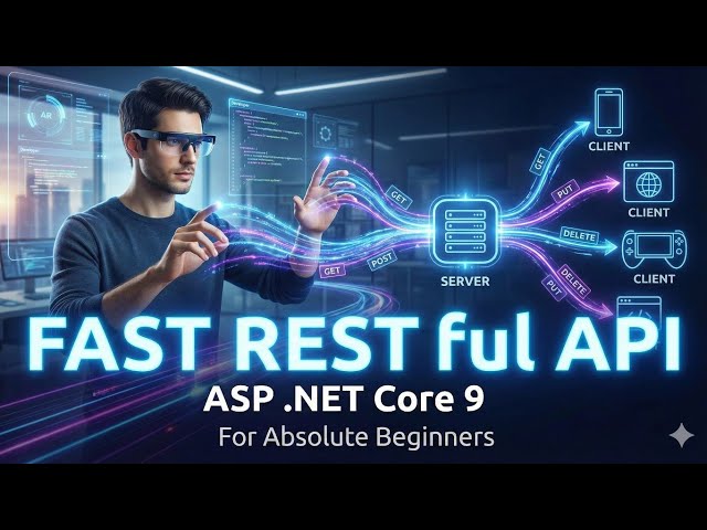 Fast RESTful Api in ASP .Net Core 9 For Absolute beginners - 01