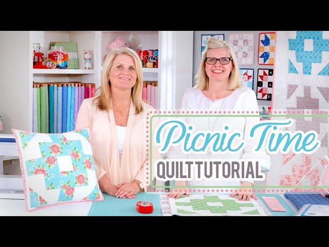 Picnic Time Quilt Tutorial - Exclusive Riley Blake Filming | Fat Quarter Shop