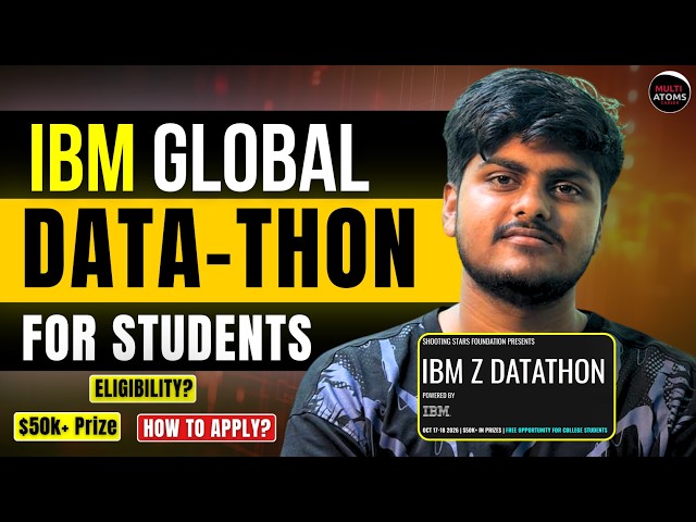One of the World's Largest AI Datathons is Here! | AKTU | IBM Z Datathon 2026