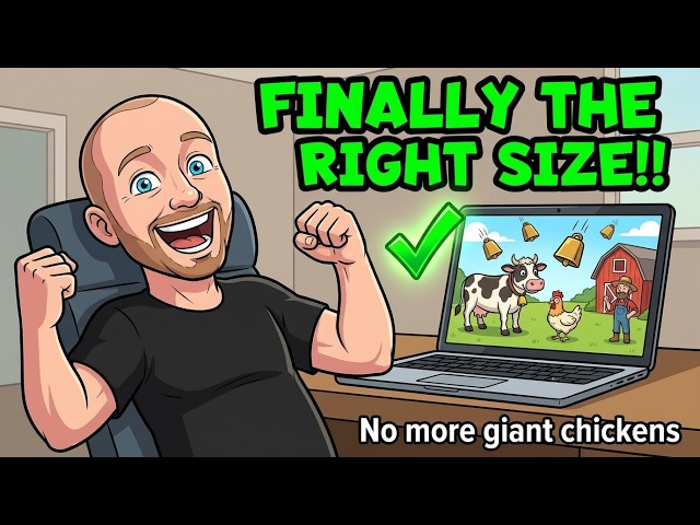 Every Sprite Finally the Right Size: Chaos Fixed | Godot Devlog
