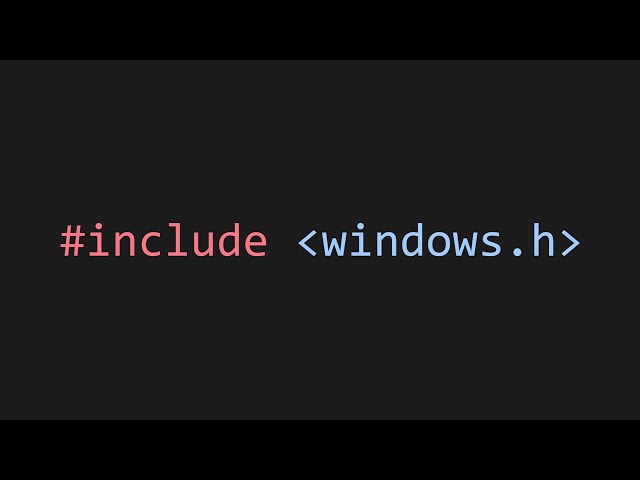 The worst API ever made