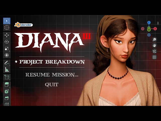 How I Make 3D Characters For Video Game Loading Screens