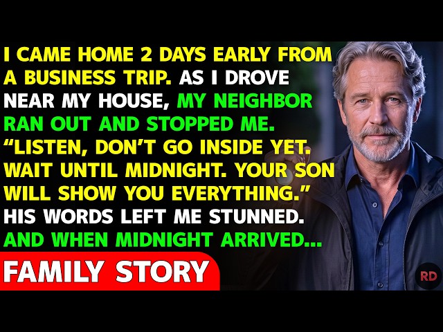 “Don’t Go Inside Until Midnight,” My Neighbor Warned Me—After I Came Home Early From A Trip