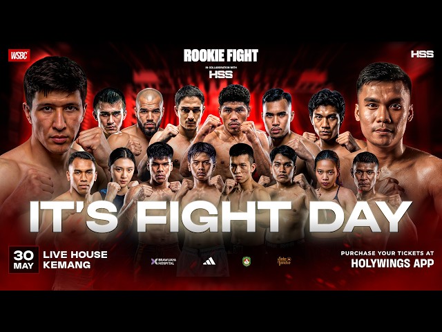 🔥 IT’S FIGHT DAY — ROOKIE FIGHT 🔥