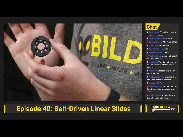 FTC Friday Episode 40: Belt-Driven Linear Slides