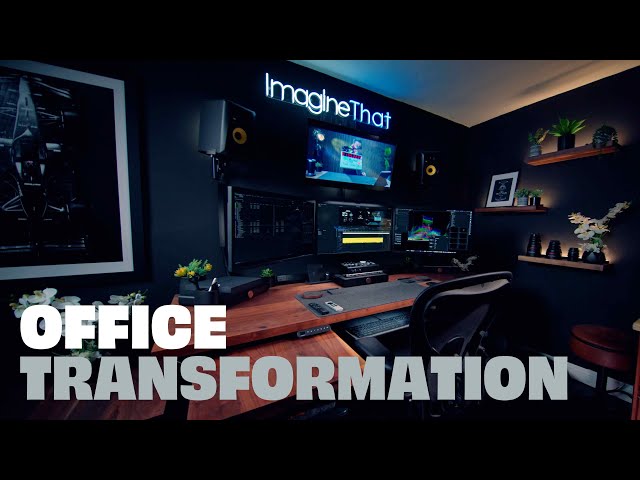 Hollywood Editor TRANSFORMS Office into a Creative Dream Space!