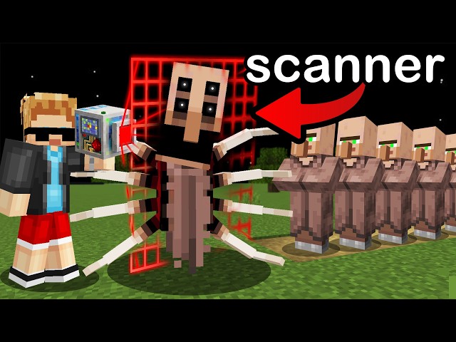 I Made a SCANNER to find the IMPOSTER Villager
