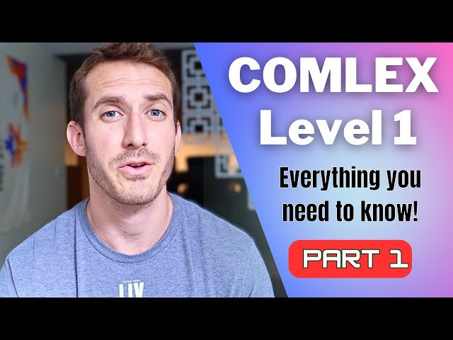 How I Studied For COMLEX Level 1 & The RESOURCES I Used  (Super Simple Study Guide) Pt.1