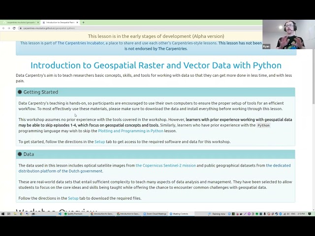 Geospatial Raster & Vector Data with Python