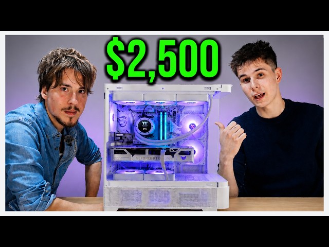 Two Idiots Build a $2,500 Gaming PC!