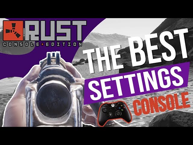 RUST Console BEST controller settings! Including HEAD TURN!