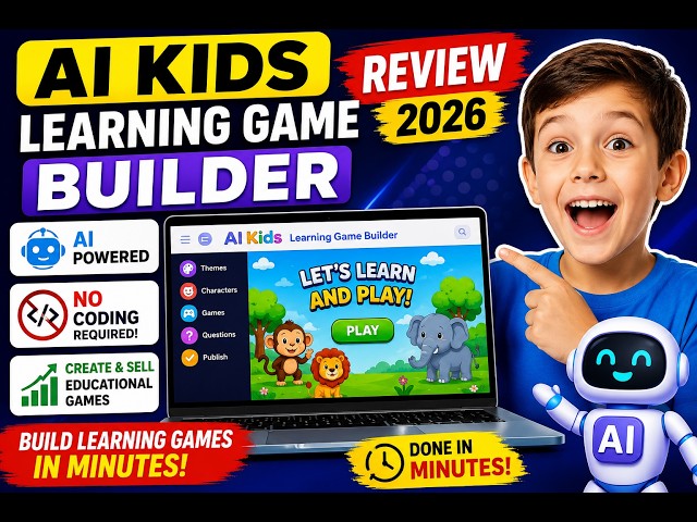 AI Kids Learning Game Builder Review 2026 | Honest Demo & Features