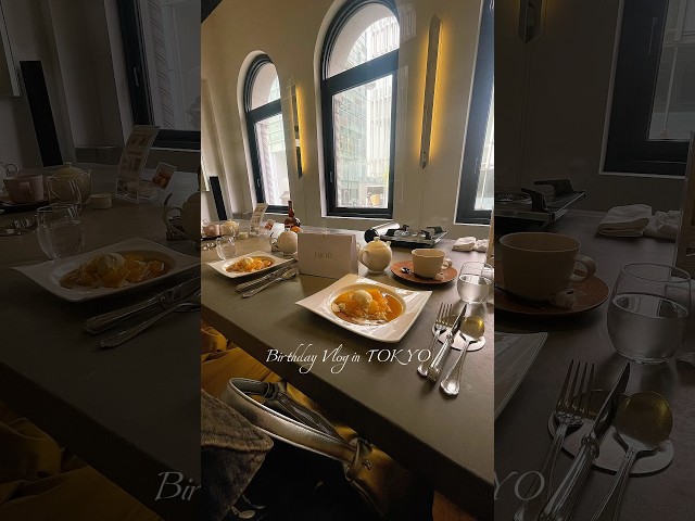 日本在住韓国人の誕生日過ごし方🎂🗼銀座カフェ イマーシブフォート東京 도쿄에서 사는 내가 생일을 보내는 법🎂🗼긴자 & 이머시브 포트 도쿄 브이로그