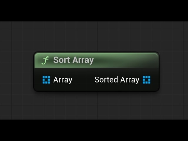 The best BP Array Sorting tutorial ! | Unreal Engine