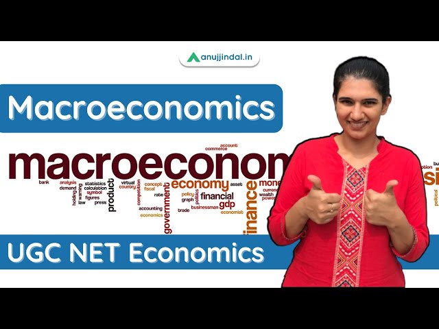 Macroeconomics - Made Easy for UGC NET Economics | By Saveri Ma'am