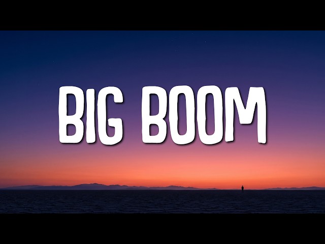 BIG BOOM - DJ.ILHAM (Lyrics) "big boom in the room i go kaboom"