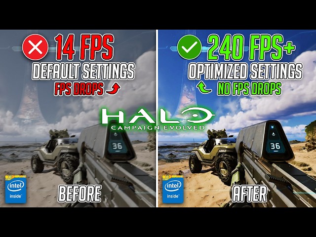 Halo: Campaign Evolved - BEST PC Settings to FIX Lags, Stutters & FPS Drops on ANY PC 📈