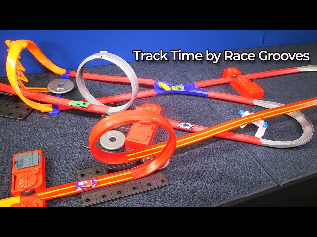 Track Time! Power Loop Circuit Hot Wheels Race 16G