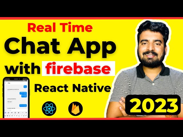 Create a Real-Time Chat App with React Native Firebase 🔥 | Engineer Codewala