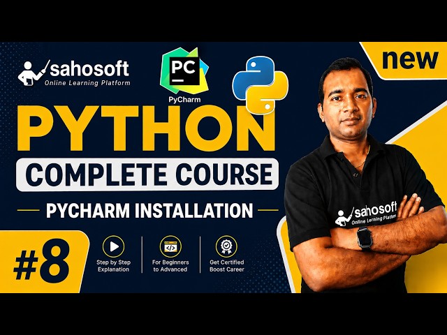 pycharm installation | Python AI based | Complete Python course Series 2026 | Lecture 7